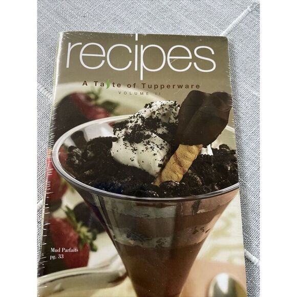 New! Sealed Tupperware Recipes A Taste Of Tupperware® Cookbook 2003 Paperback - Picture 3 of 3